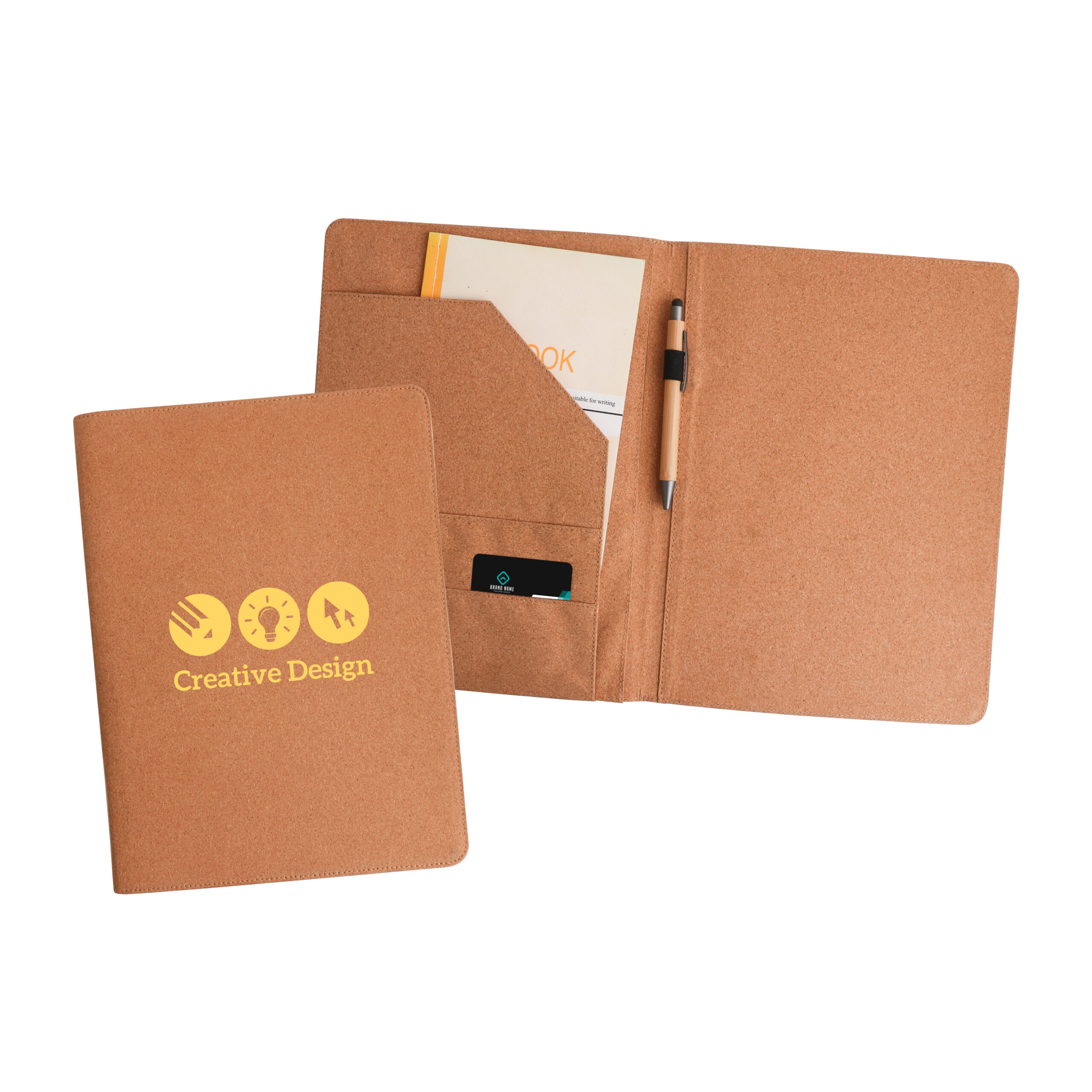 A4 Cork Folder Rep Merchandise Solutions